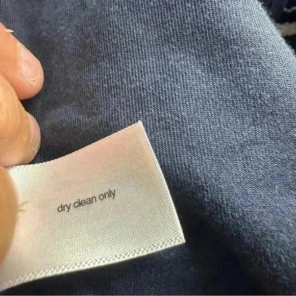 Lane Bryant Women’s Size 18 Blue Striped Hobo Fringe Open Drape Front Cardigan - Picture 11 of 12